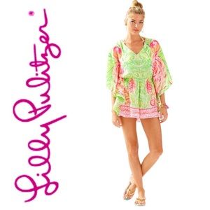 NWT Lilly Pulitzer Mai Flamingo Romper